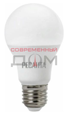 Лампа светодиодная Ресанта LL-R-A80-20W-230-6K-E27